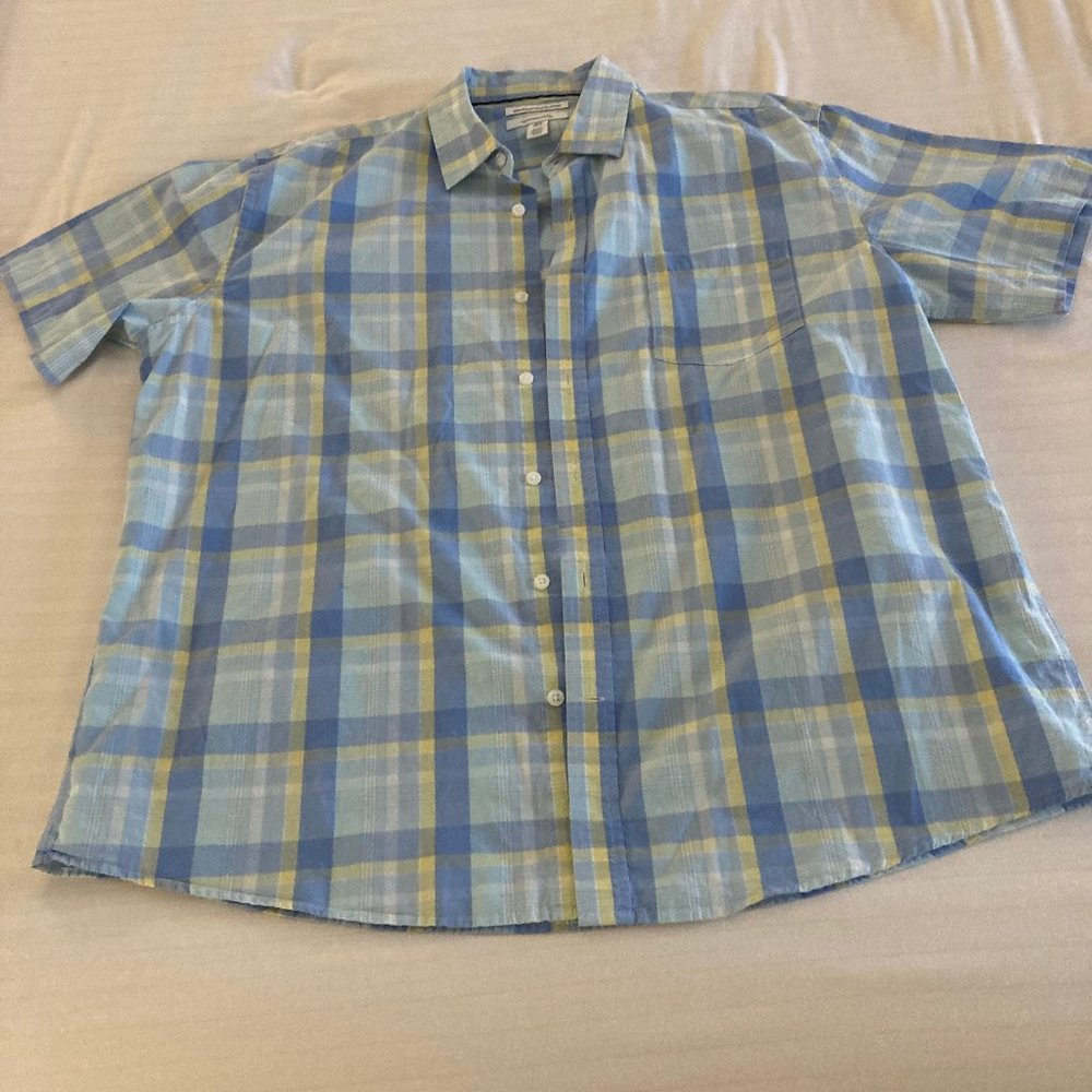 Amazon Essentials Mens Button XL Shirt 100% Cotton